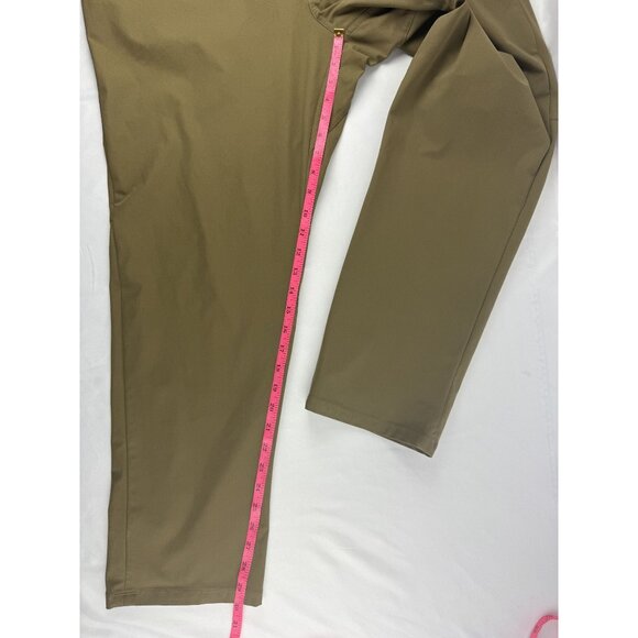 Lululemon ABC Classic Fit 5 Pocket Warpstreme Trouser Pant Men's 38 Green Golf - Picture 7 of 8